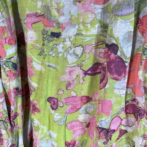 Zac & Rachel Woman Top Floral Flowy Size 2X - Picture 8 of 10